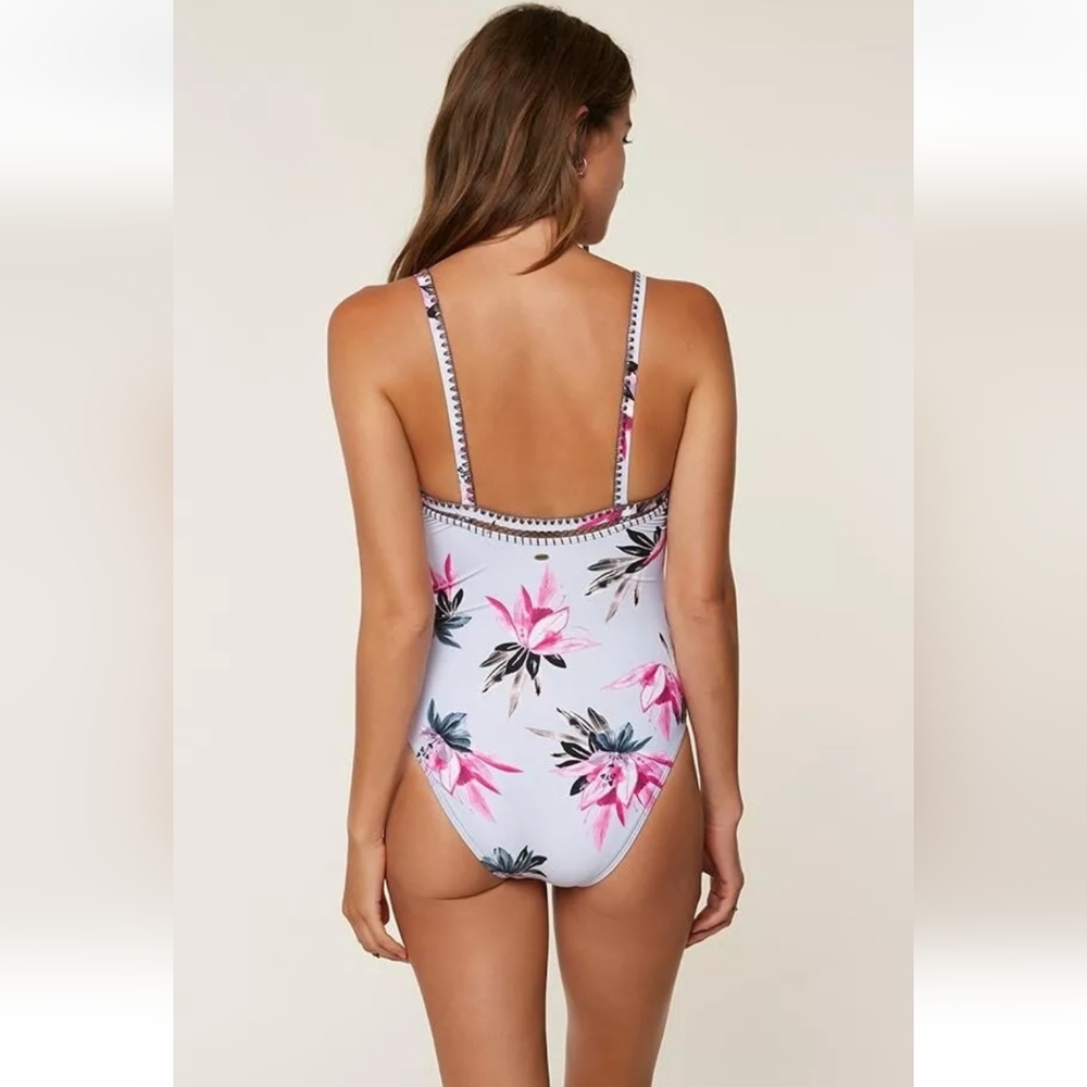O'Neill Horizons Floral Bathing Suit Medium